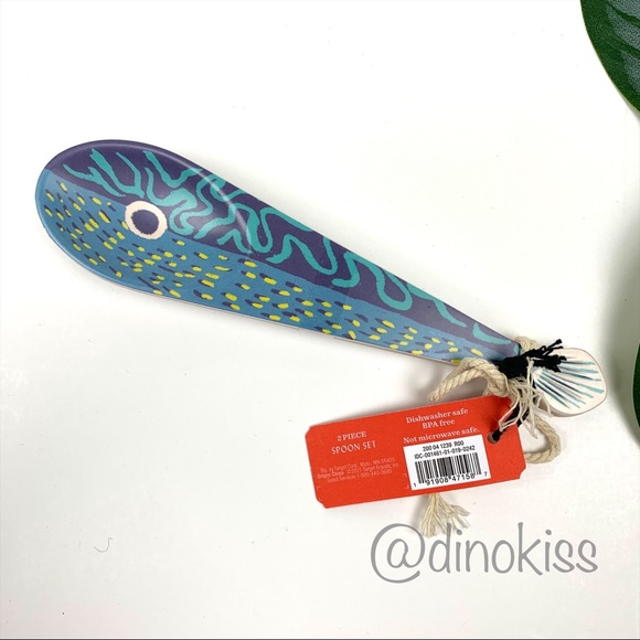 OPALHOUSE 4 piece Fish Platter and Serveware Set - Picture 3 of 8